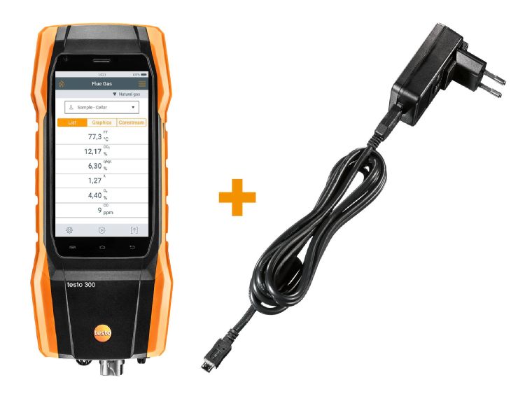 testo 300 - 烟气分析仪通用型基础款